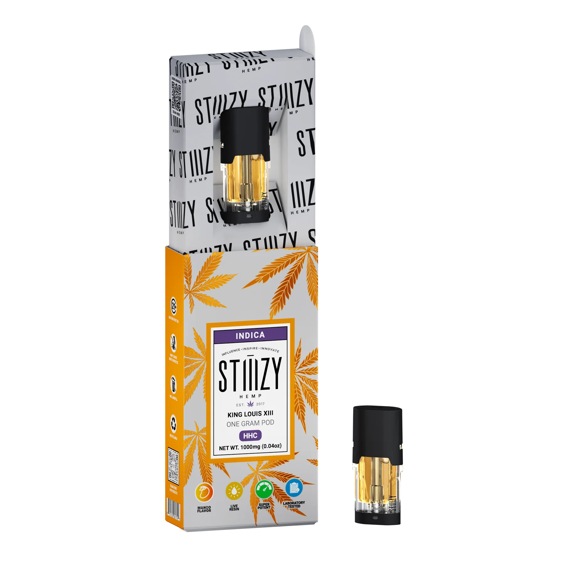 STIIIZY HEMP STARTER KIT HHC 1G POD & BATTERY - Sigma Wholesale TX